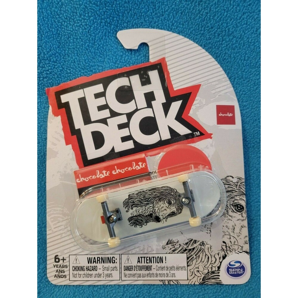 2021 TECH DECK CHOCOLATE AFGHAN PUPPY FINGERBOARD Spin Master